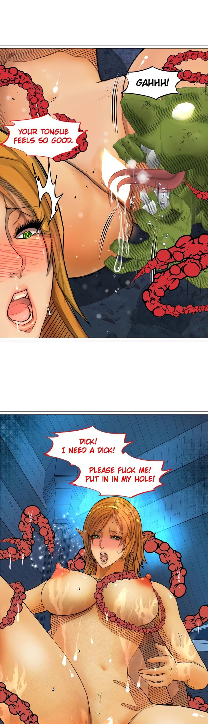 The Dark Elf Queen and the Slave Orc Chapter 26 image 25