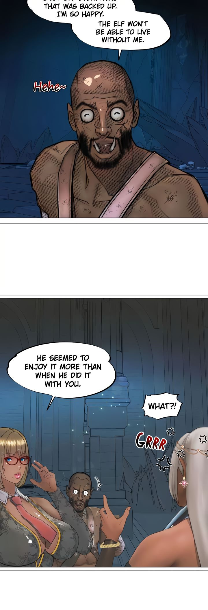 The Dark Elf Queen and the Slave Orc Chapter 27 image 23