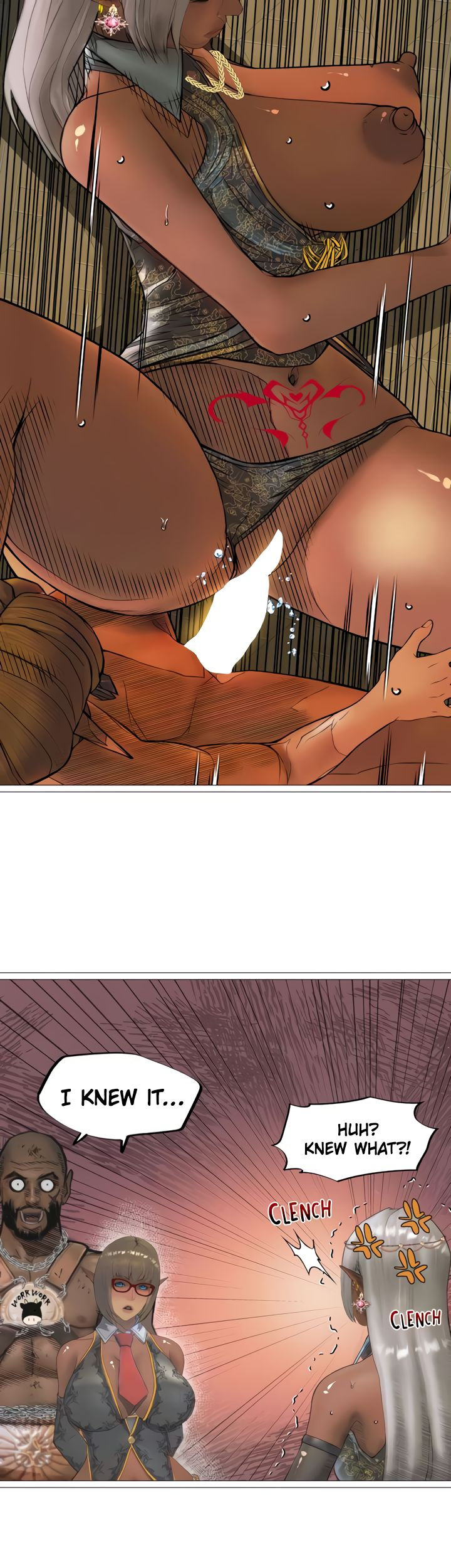 The Dark Elf Queen and the Slave Orc Chapter 27 image 28