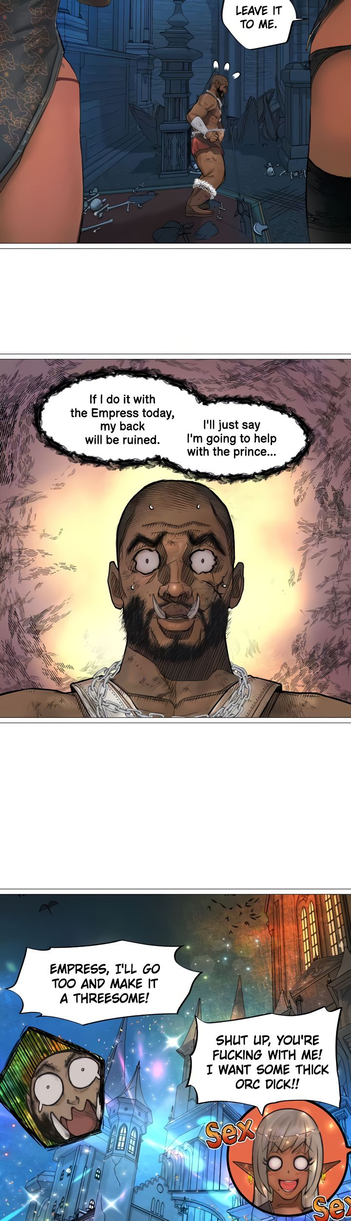 The Dark Elf Queen and the Slave Orc Chapter 27 image 31