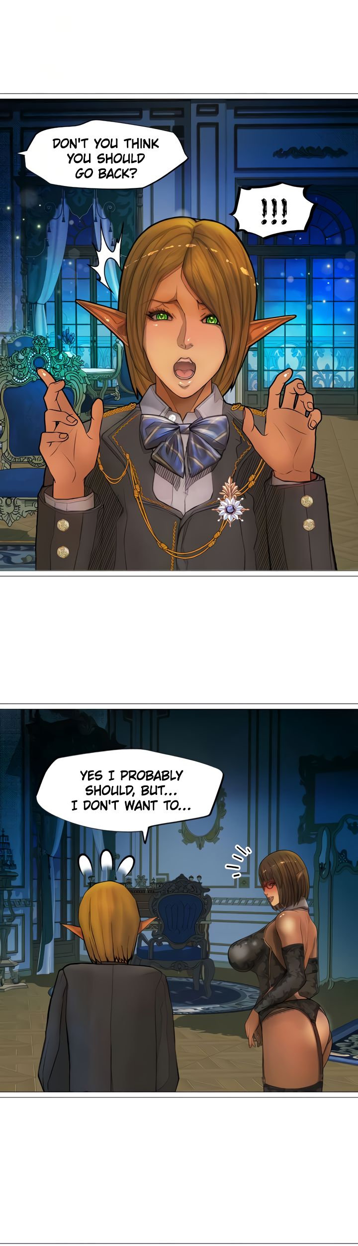 The Dark Elf Queen and the Slave Orc Chapter 28 image 13