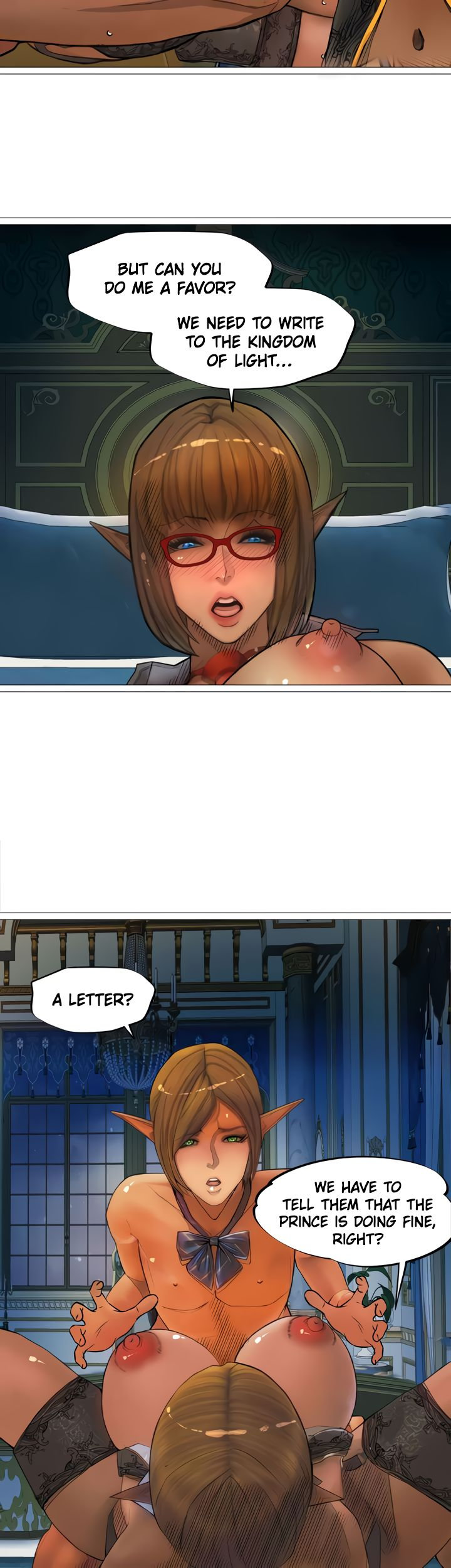 The Dark Elf Queen and the Slave Orc Chapter 28 image 24