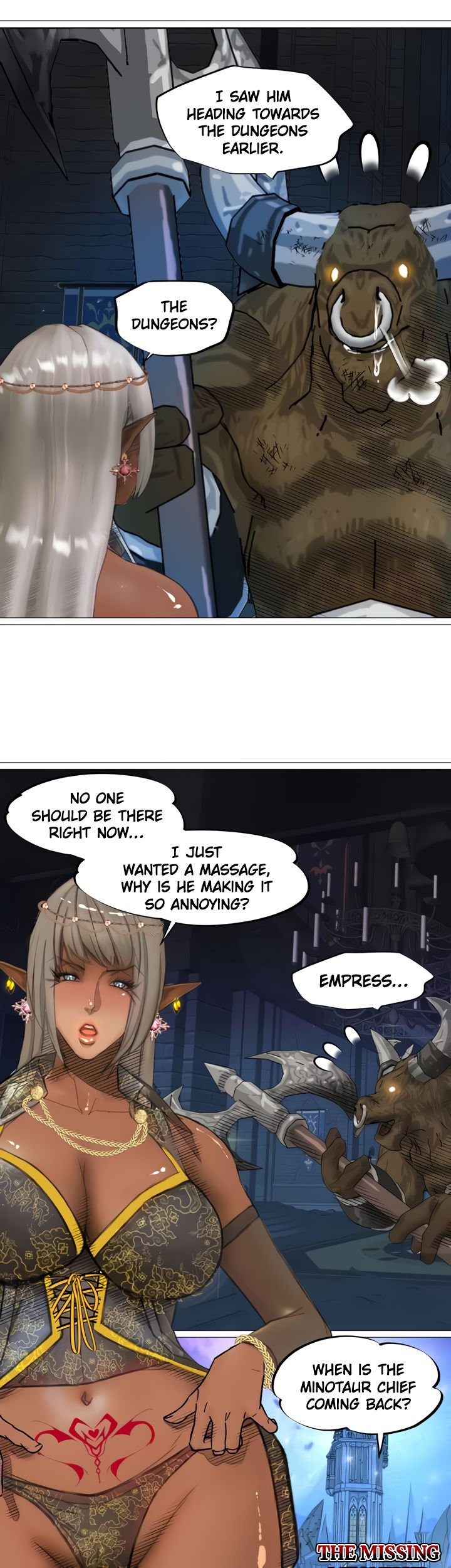 The Dark Elf Queen and the Slave Orc Chapter 28 image 29