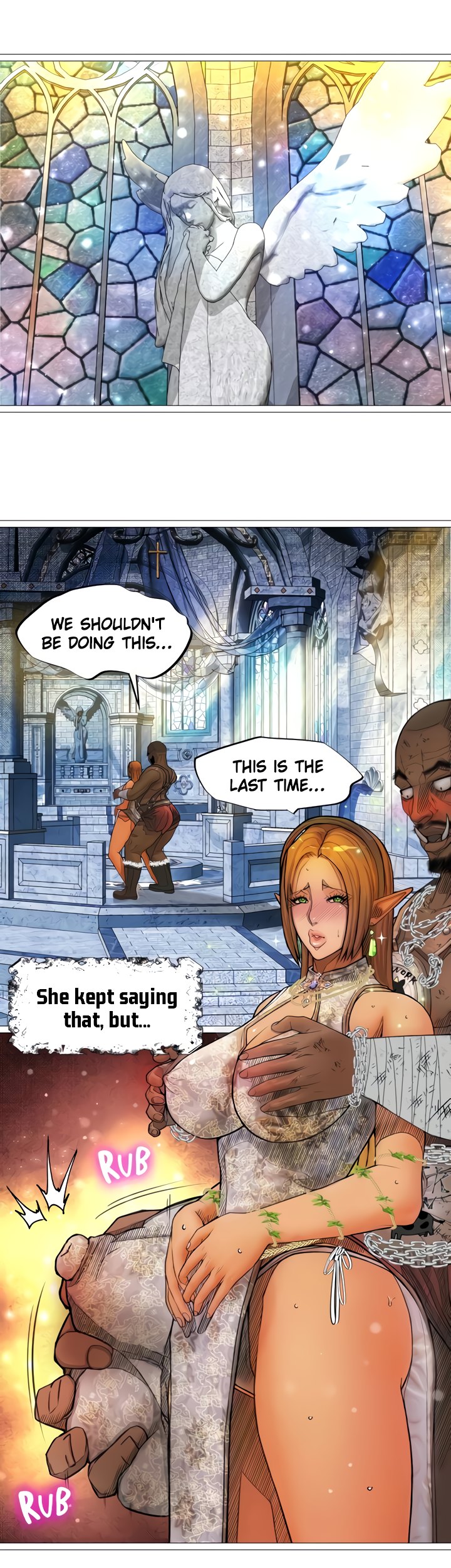 The Dark Elf Queen and the Slave Orc Chapter 30 image 12