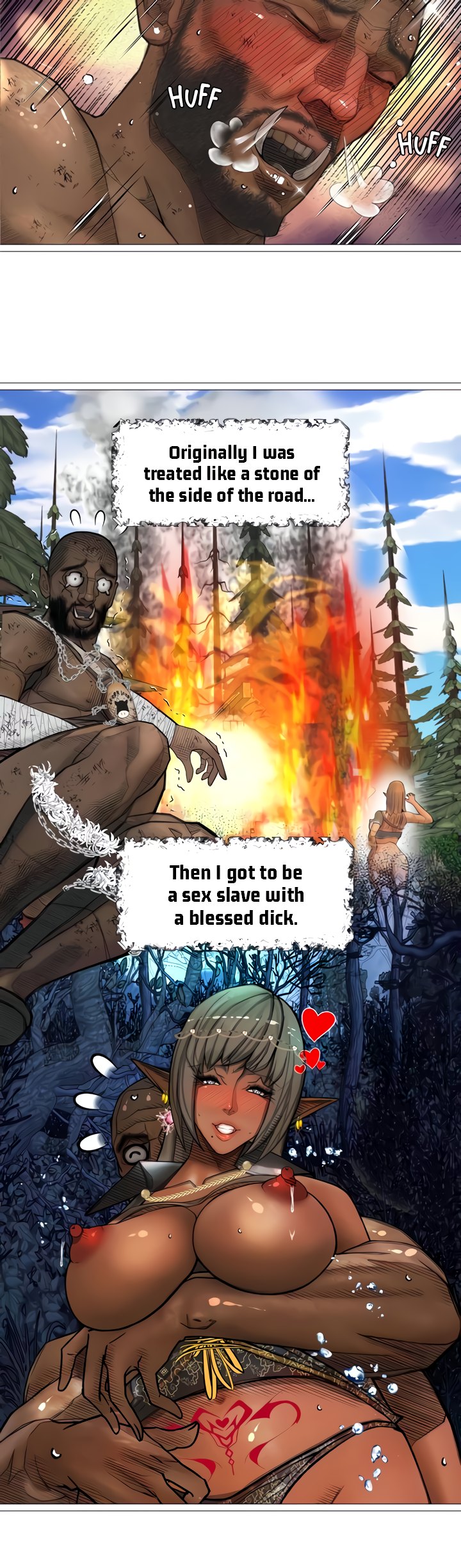 The Dark Elf Queen and the Slave Orc Chapter 30 image 15