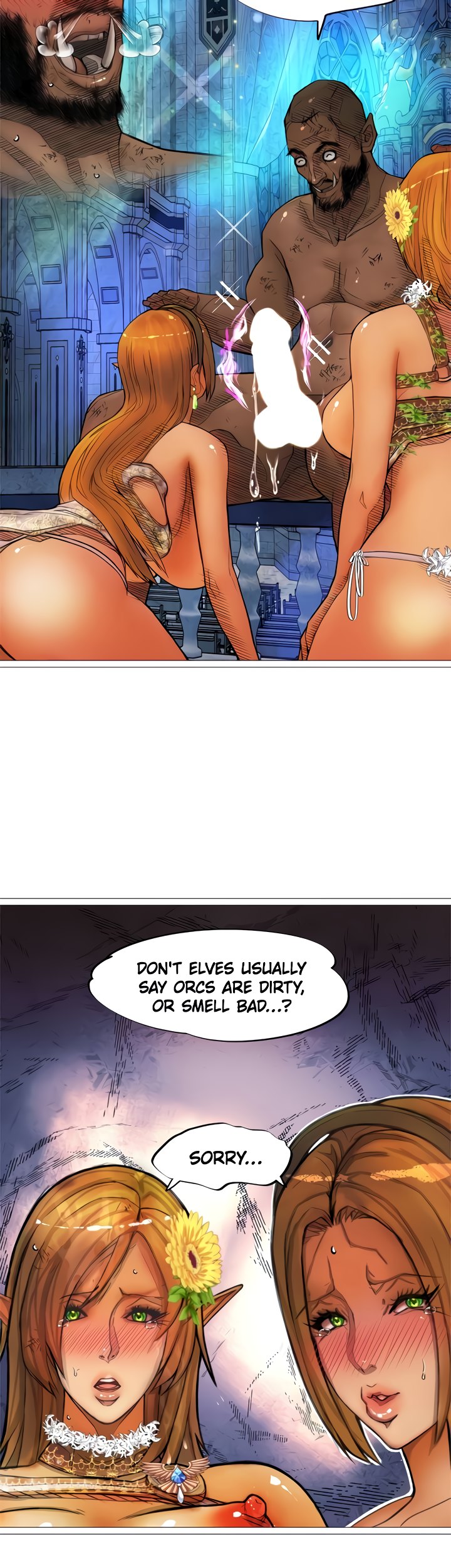 The Dark Elf Queen and the Slave Orc Chapter 30 image 17