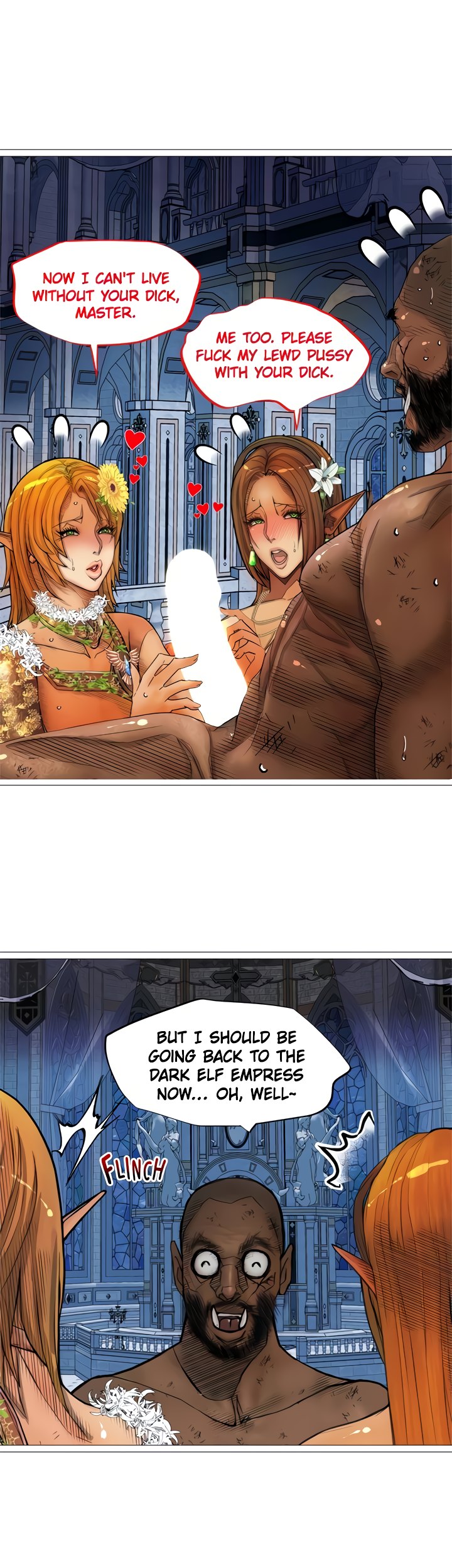 The Dark Elf Queen and the Slave Orc Chapter 30 image 18