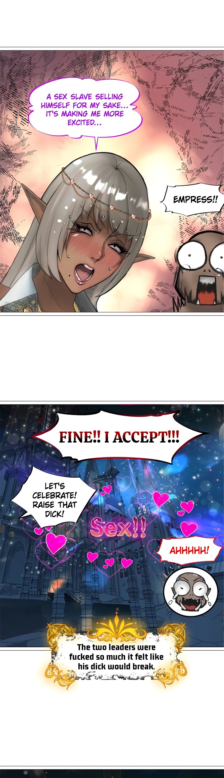 The Dark Elf Queen and the Slave Orc Chapter 31 - The End image 16