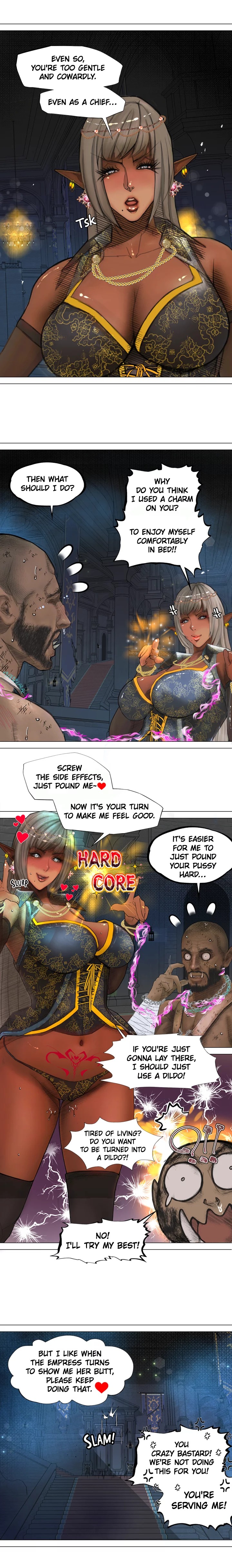 The Dark Elf Queen and the Slave Orc Chapter 4 image 14
