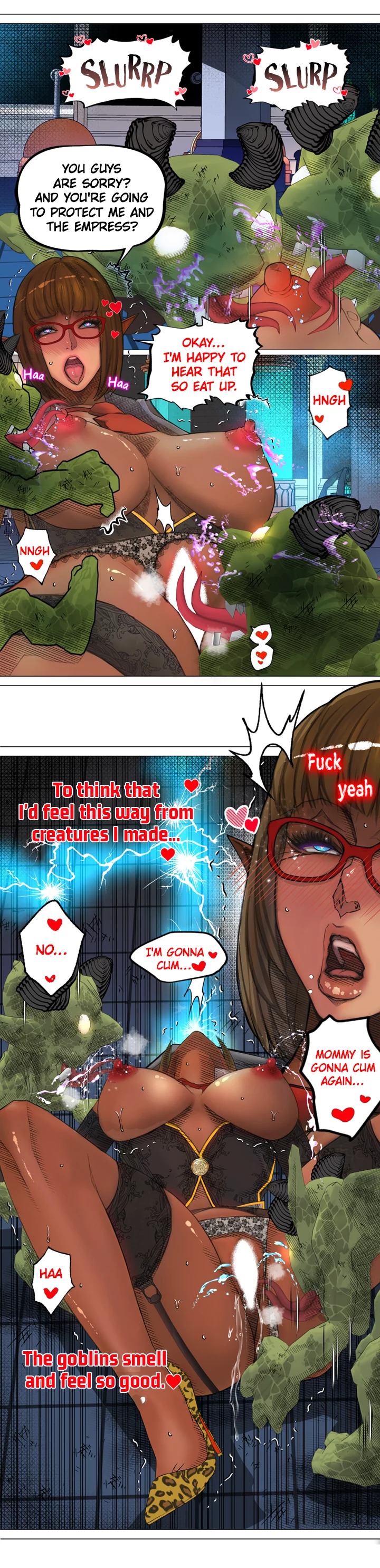 The Dark Elf Queen and the Slave Orc Chapter 4 image 1