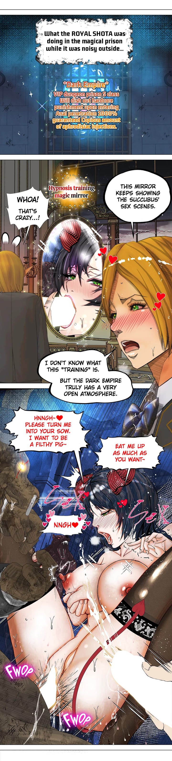 The Dark Elf Queen and the Slave Orc Chapter 4 image 6