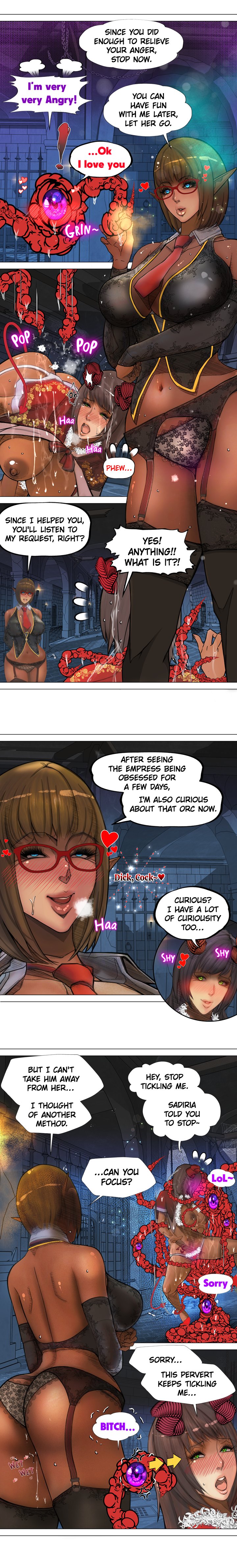 The Dark Elf Queen and the Slave Orc Chapter 5 image 13