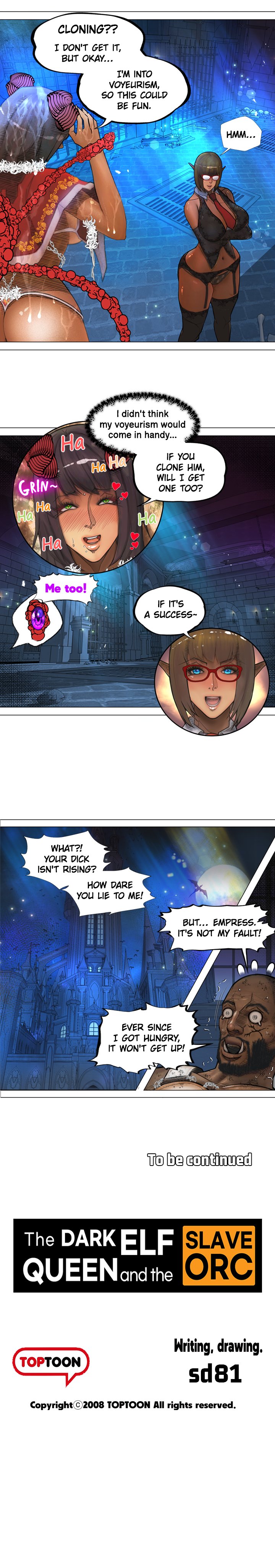 The Dark Elf Queen and the Slave Orc Chapter 5 image 15