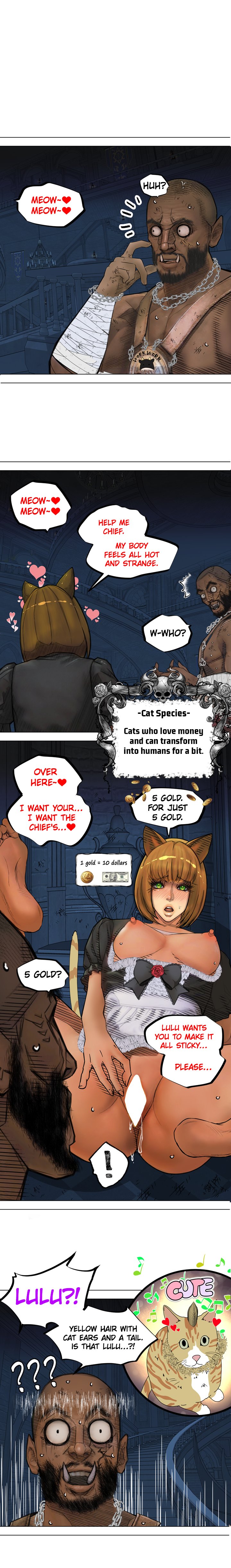 The Dark Elf Queen and the Slave Orc Chapter 7 image 0