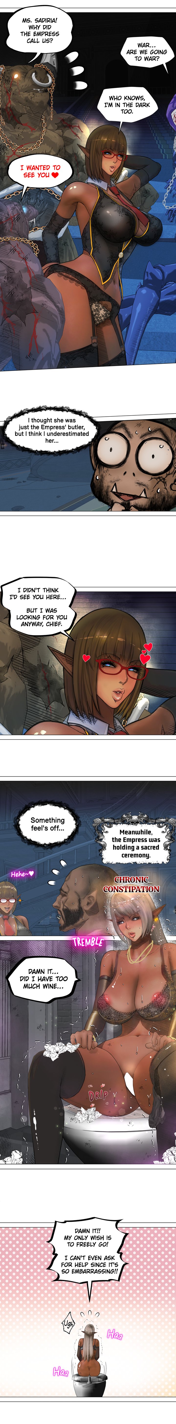 The Dark Elf Queen and the Slave Orc Chapter 7 image 5