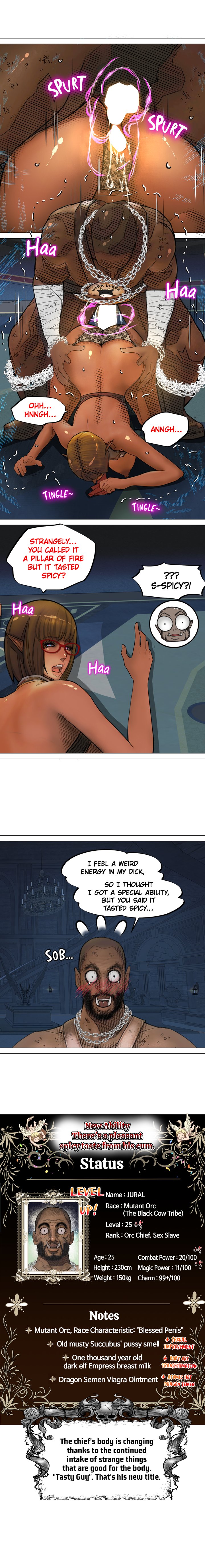 The Dark Elf Queen and the Slave Orc Chapter 8 image 13