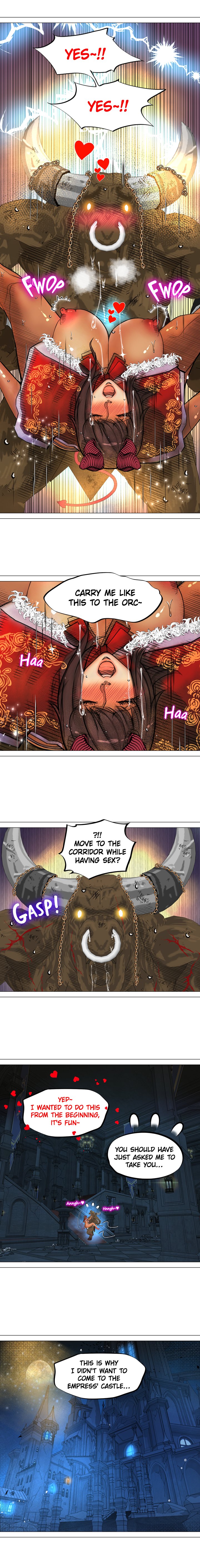 The Dark Elf Queen and the Slave Orc Chapter 8 image 7