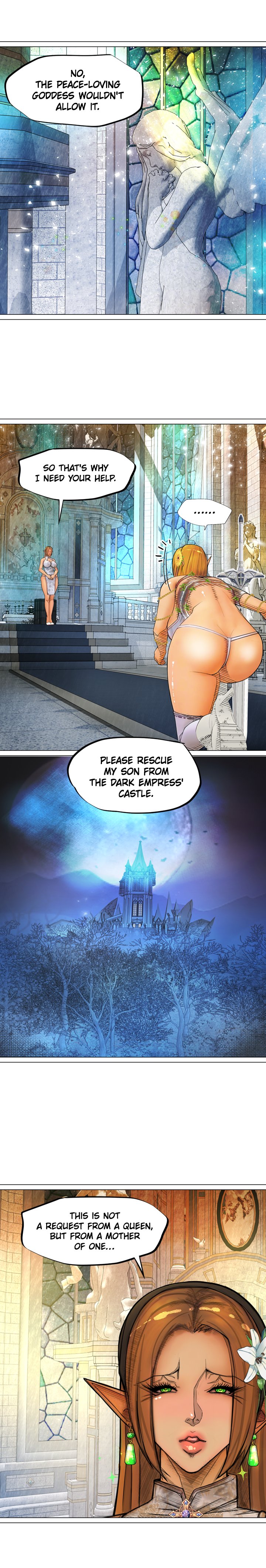 The Dark Elf Queen and the Slave Orc Chapter 9 image 7