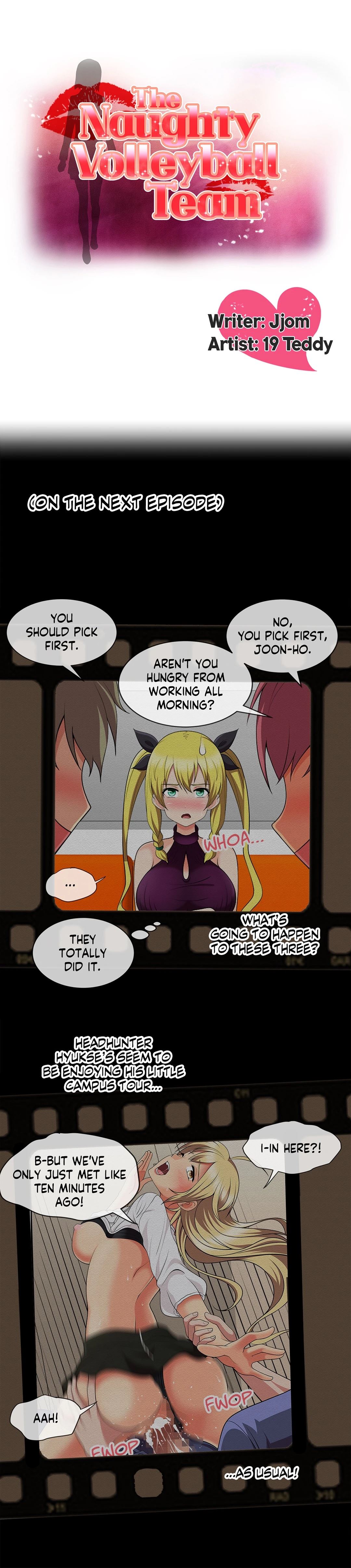 The Naughty Volleyball Team Chapter 13 image 14