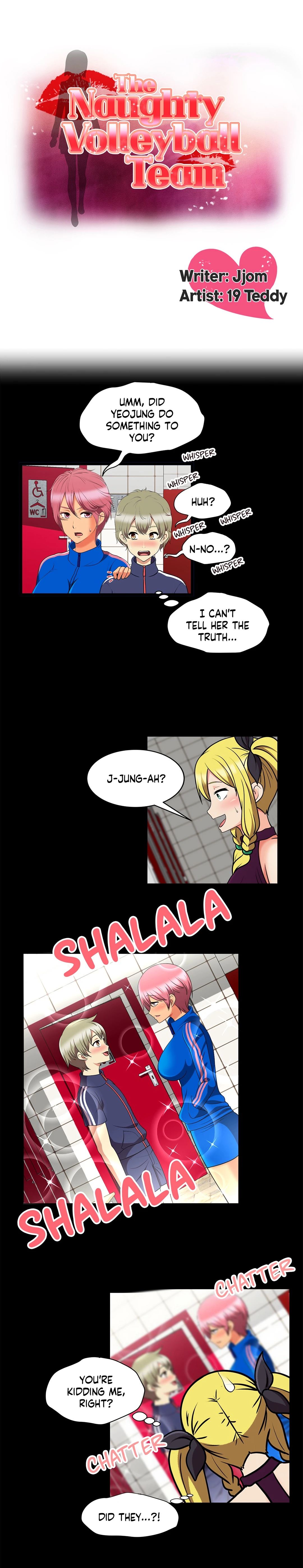 The Naughty Volleyball Team Chapter 14 image 0