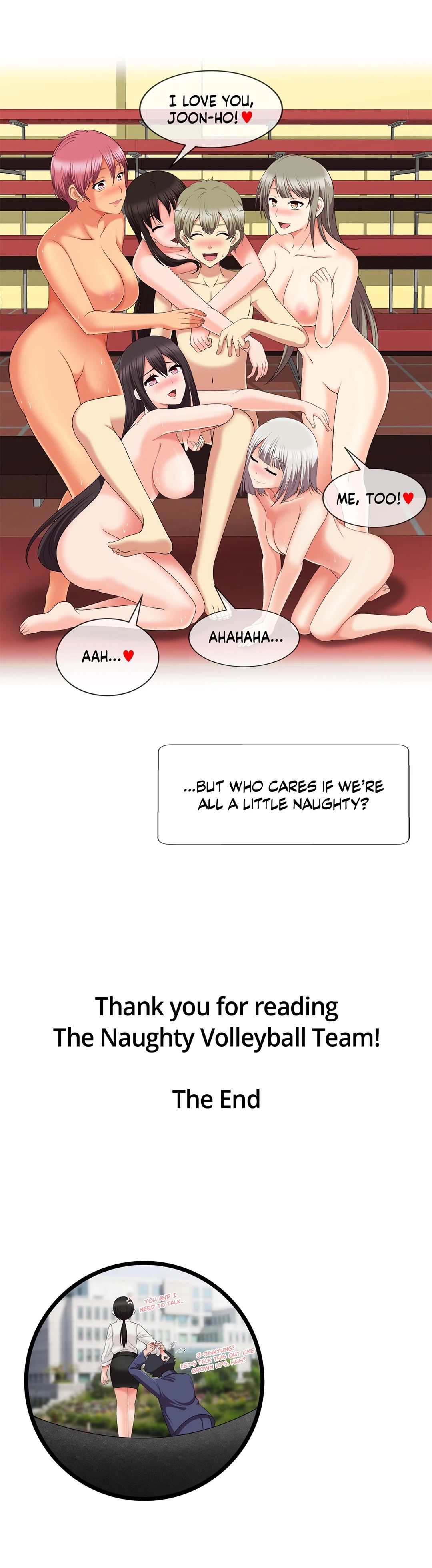 The Naughty Volleyball Team Chapter 25 - The End image 16