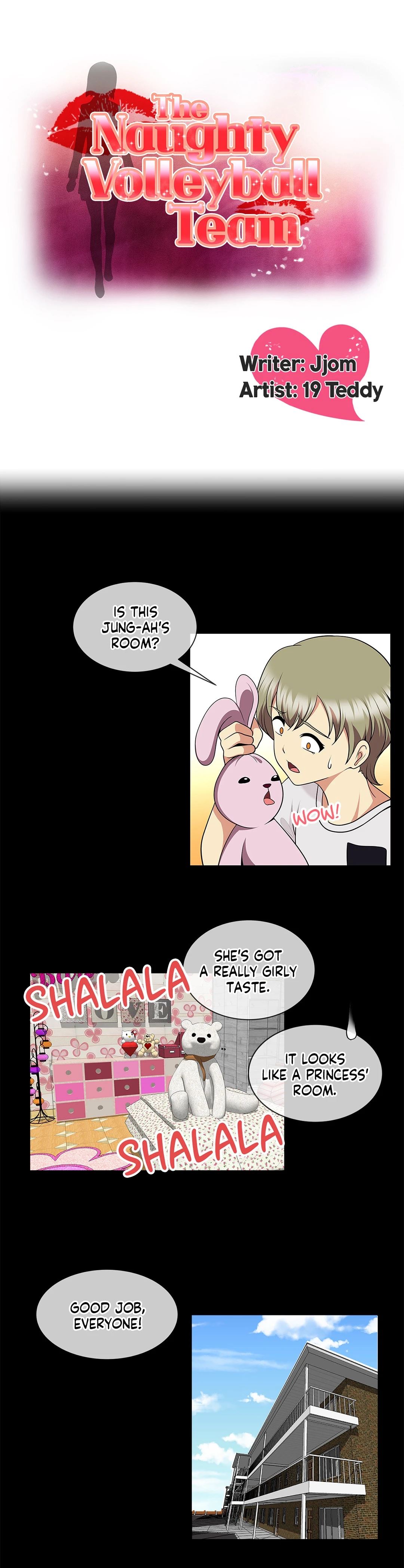 The Naughty Volleyball Team Chapter 8 image 0