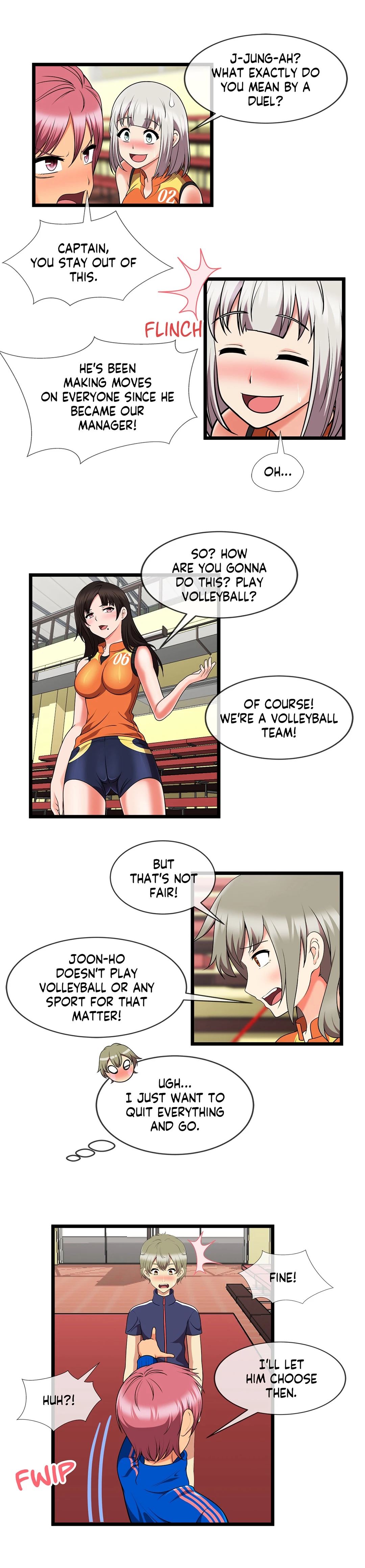 The Naughty Volleyball Team Chapter 8 image 9