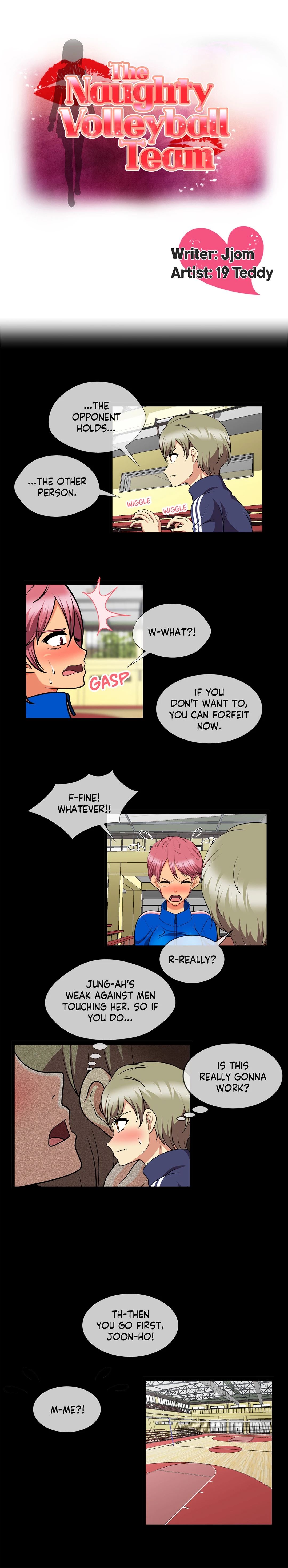 The Naughty Volleyball Team Chapter 9 image 0