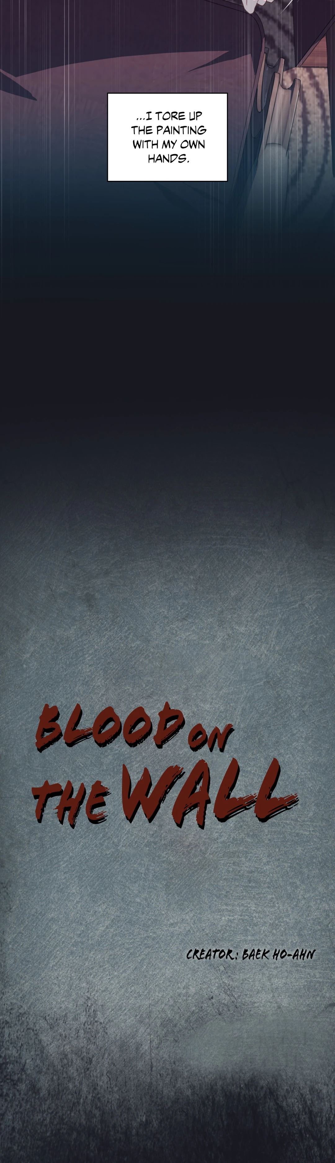 Blood on the wall Chapter 13 image 4