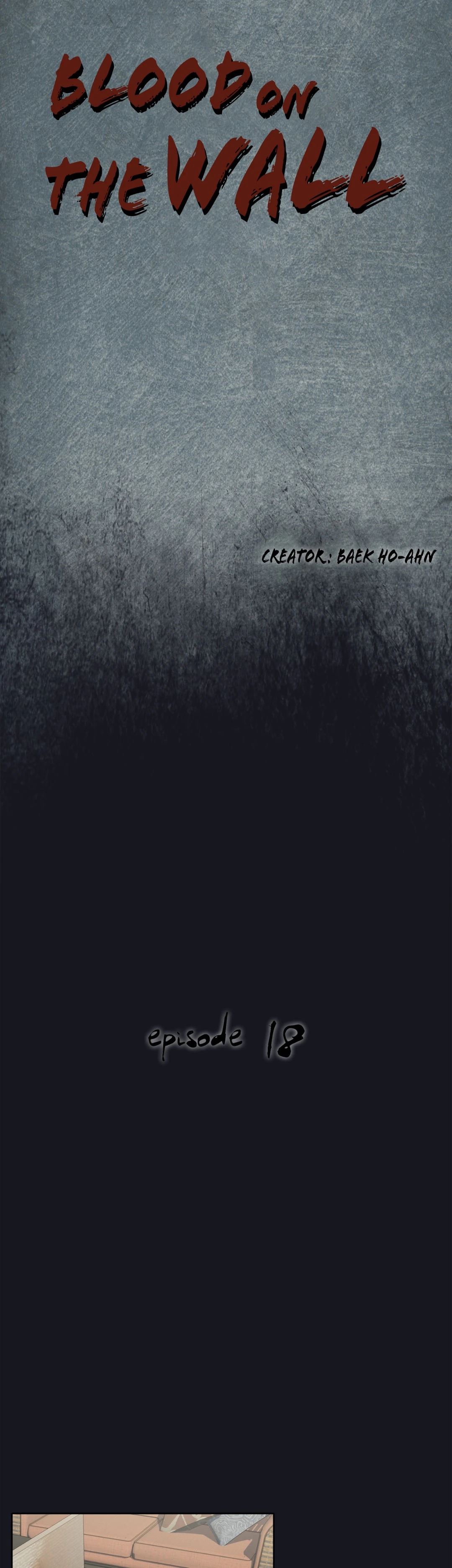 Blood on the wall Chapter 18 image 3