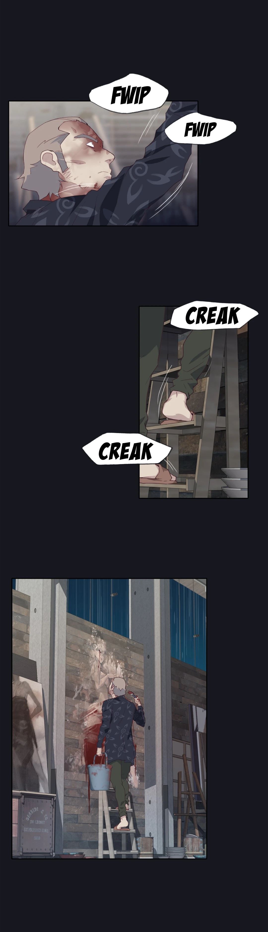 Blood on the wall Chapter 19 image 16
