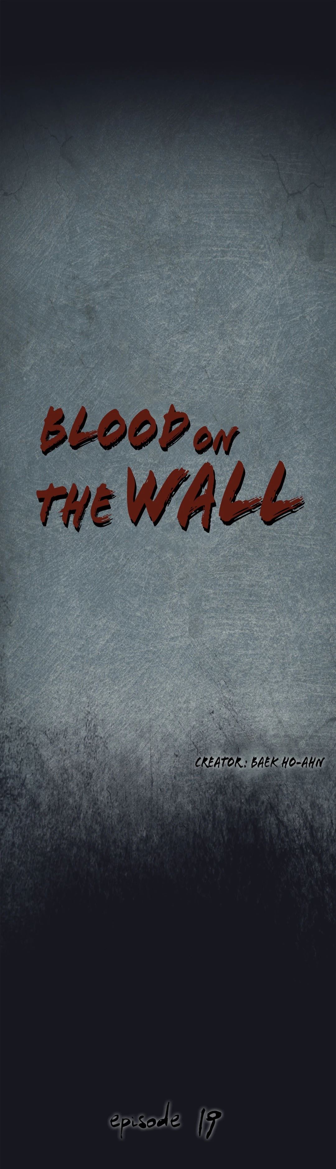 Blood on the wall Chapter 19 image 4