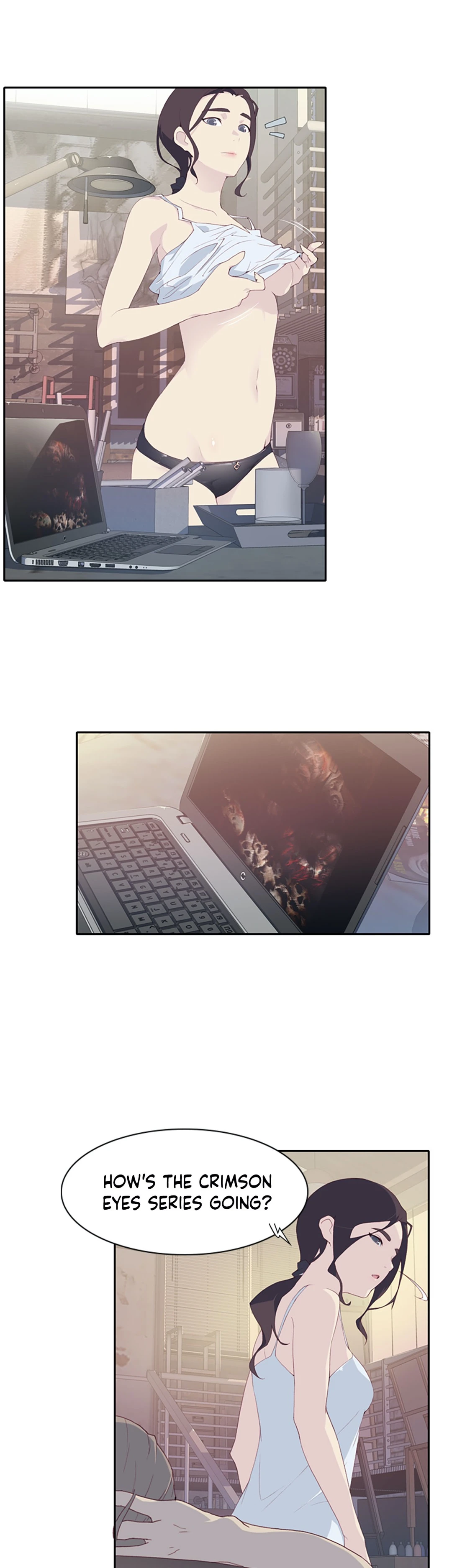 Blood on the wall Chapter 2 image 4