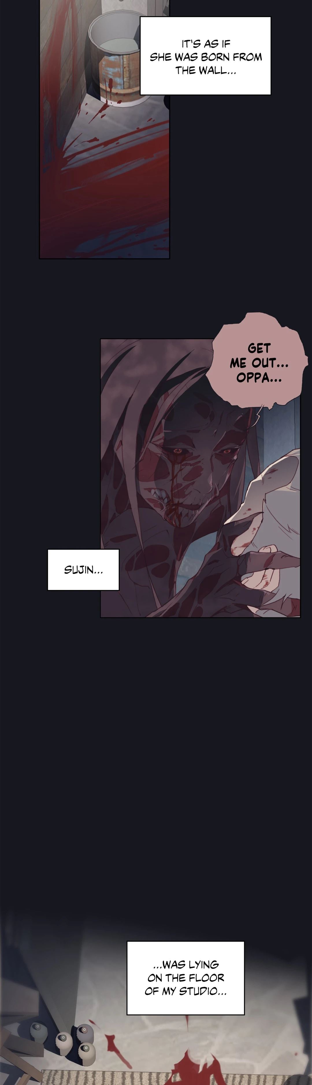 Blood on the wall Chapter 20 image 10