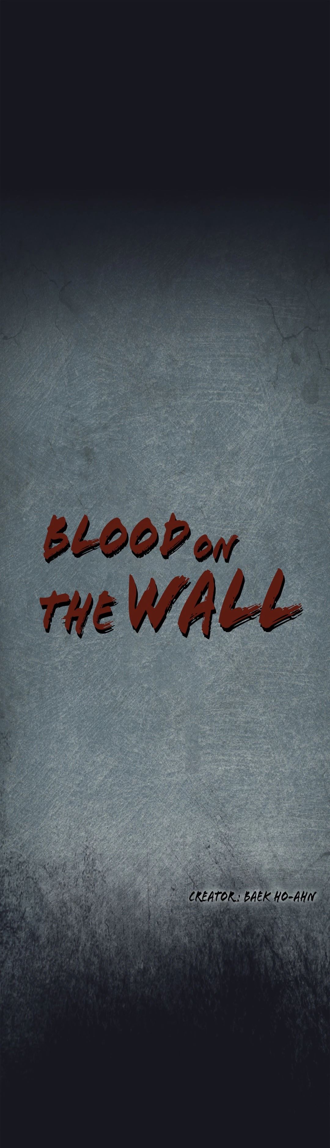 Blood on the wall Chapter 21 image 0