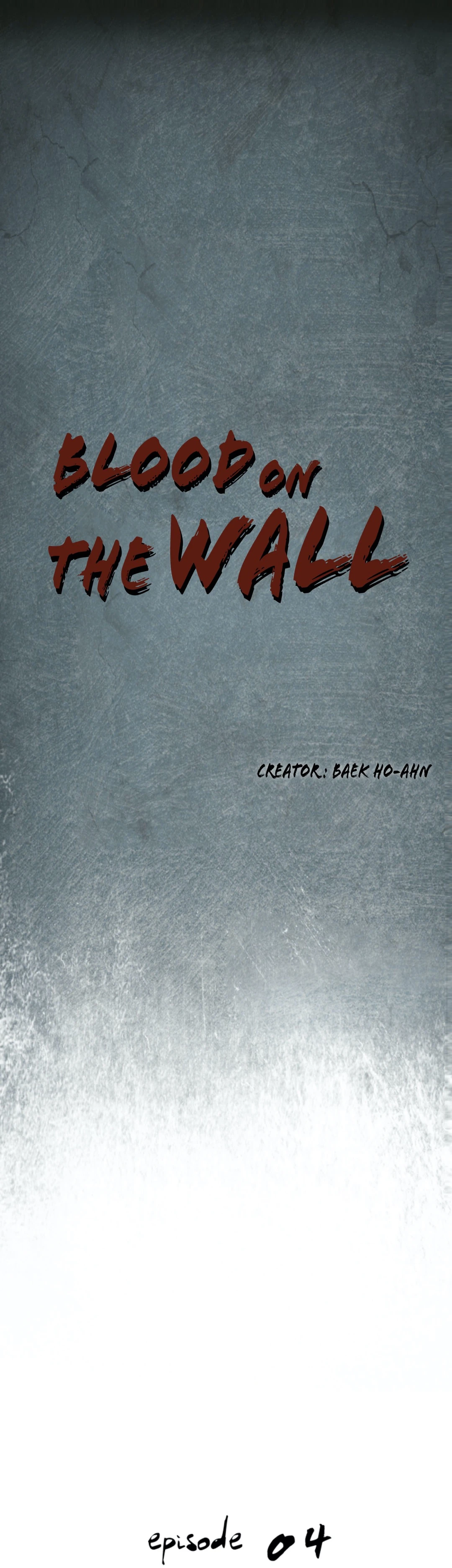 Blood on the wall Chapter 4 image 0