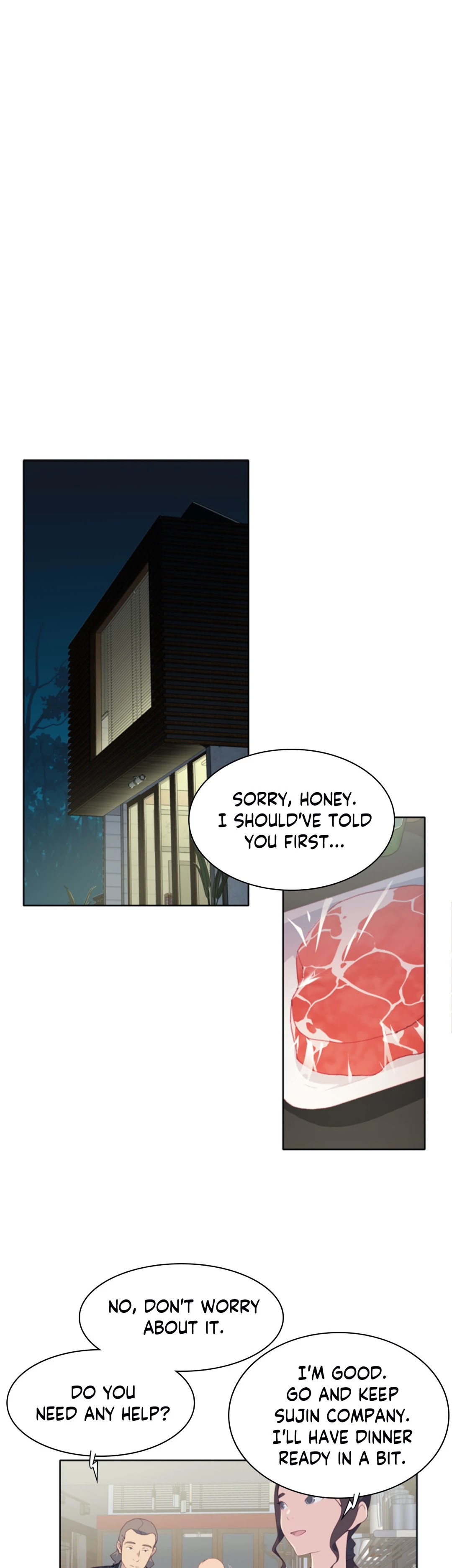 Blood on the wall Chapter 4 image 1