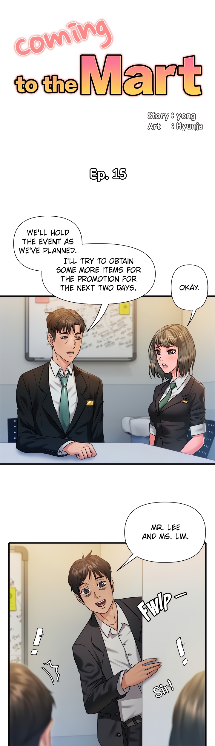 Coming to the Mart Chapter 15 image 1