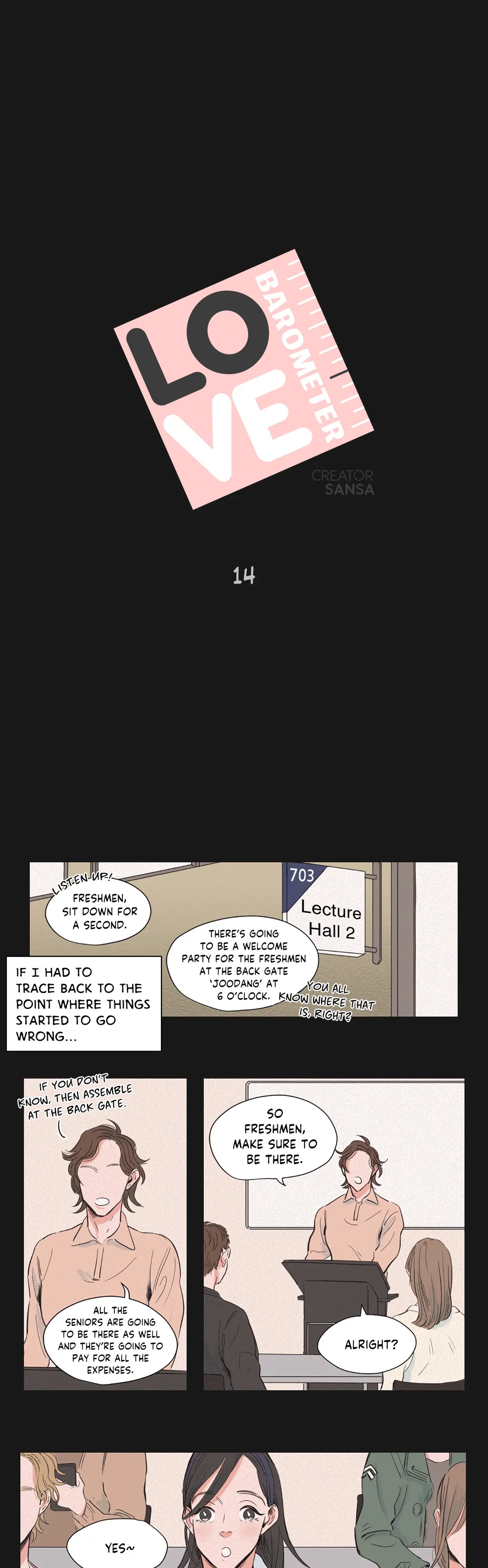Love Barometer Chapter 14 image 0