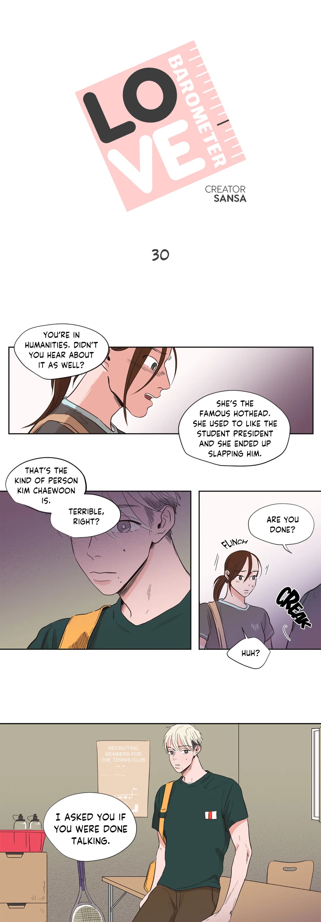 Love Barometer Chapter 30 image 0