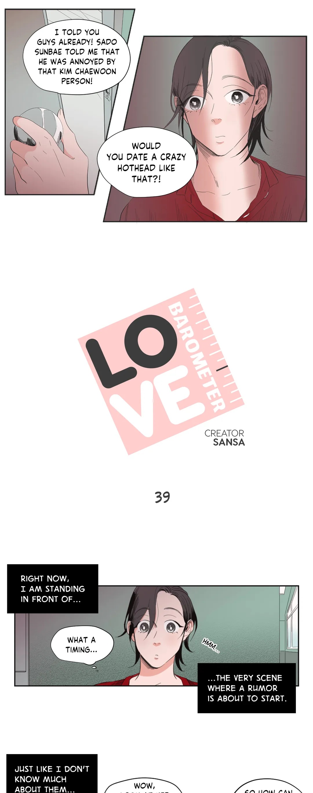 Love Barometer Chapter 39 image 0