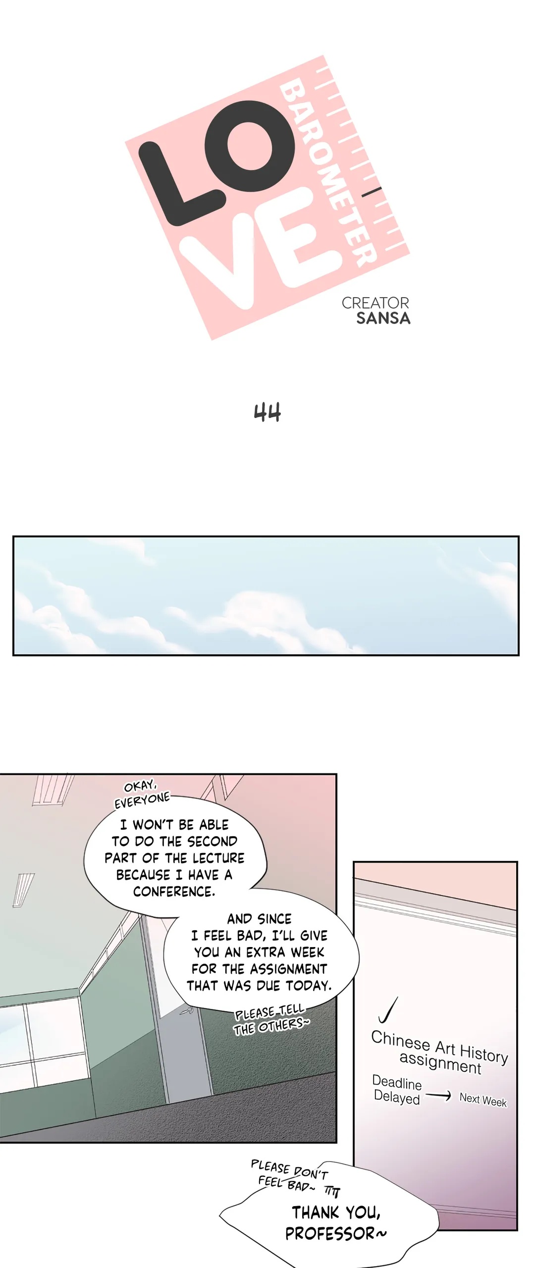 Love Barometer Chapter 44 image 0