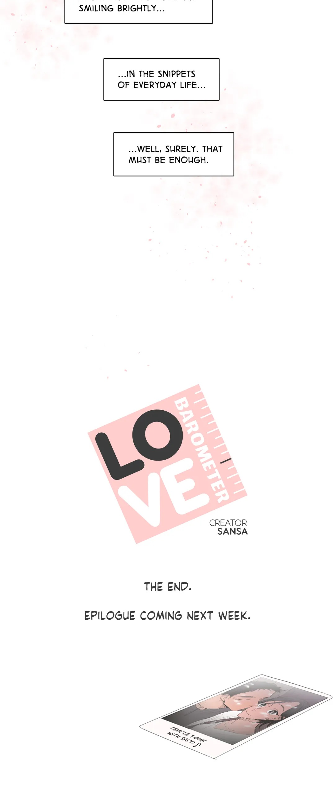 Love Barometer Chapter 60 - The End image 25