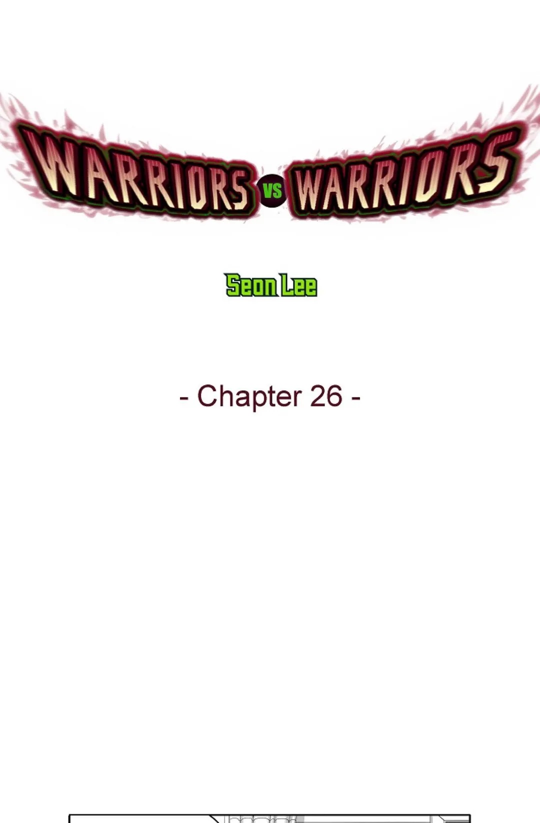 Warriors vs. Warriors Chapter 26 image 0