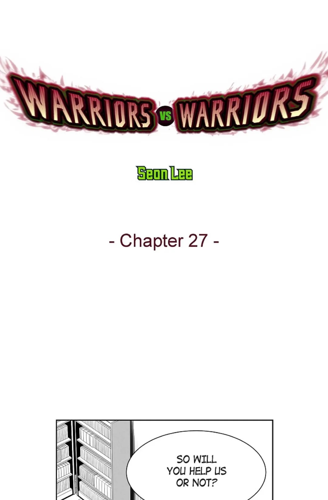 Warriors vs. Warriors Chapter 27 image 0