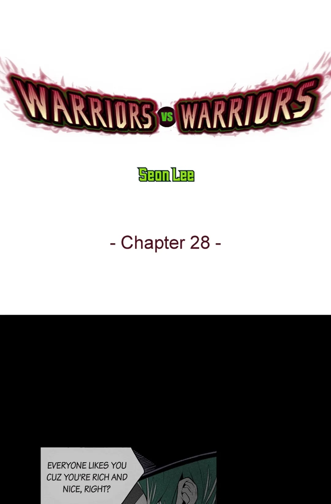 Warriors vs. Warriors Chapter 28 image 0