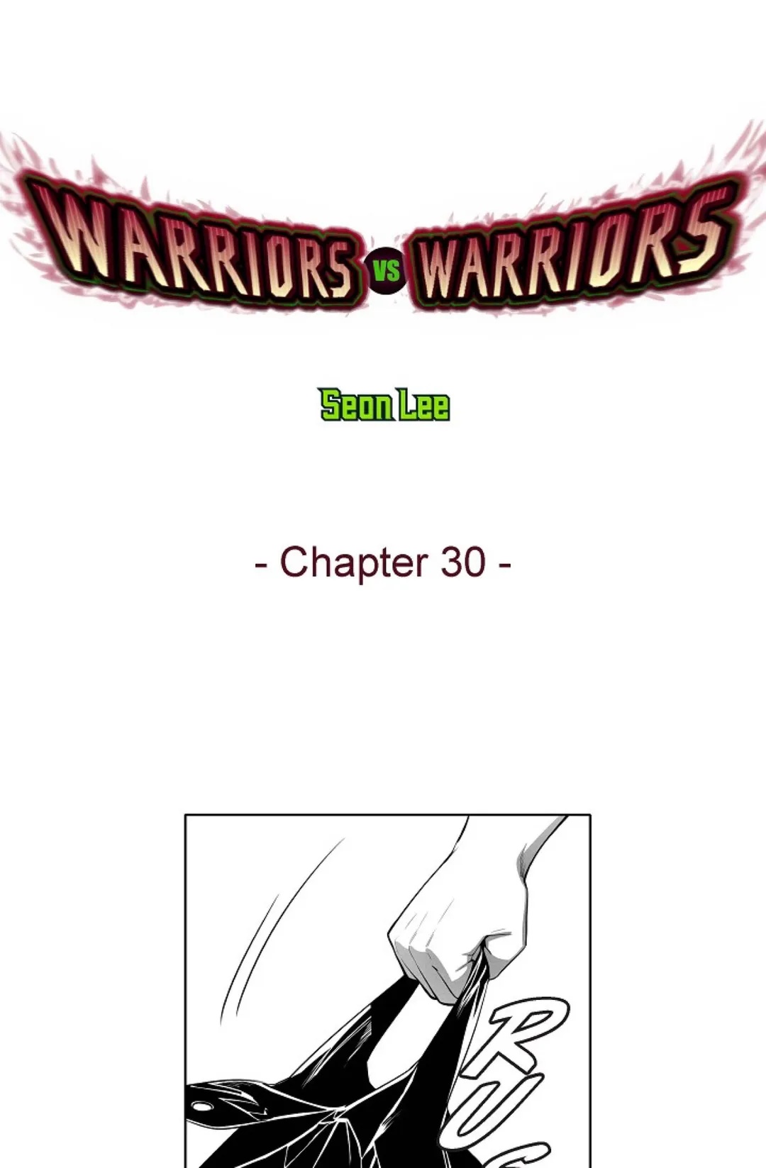 Warriors vs. Warriors Chapter 30 image 0