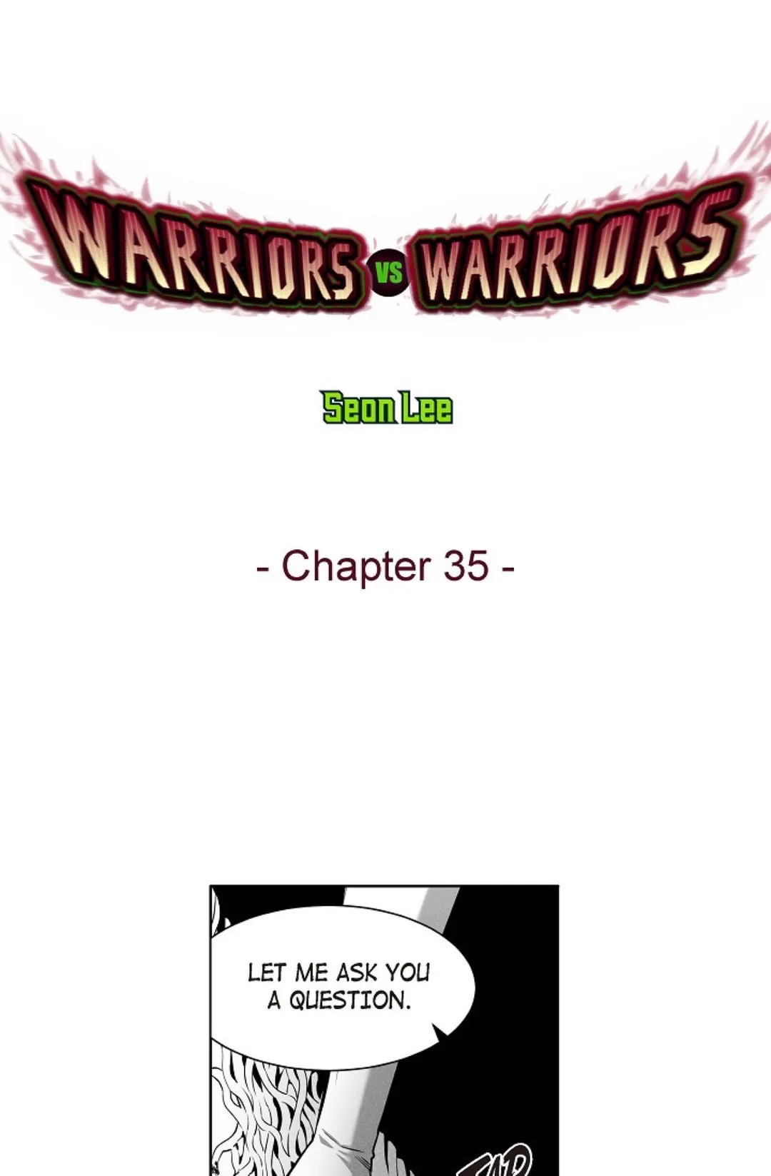 Warriors vs. Warriors Chapter 35 image 0