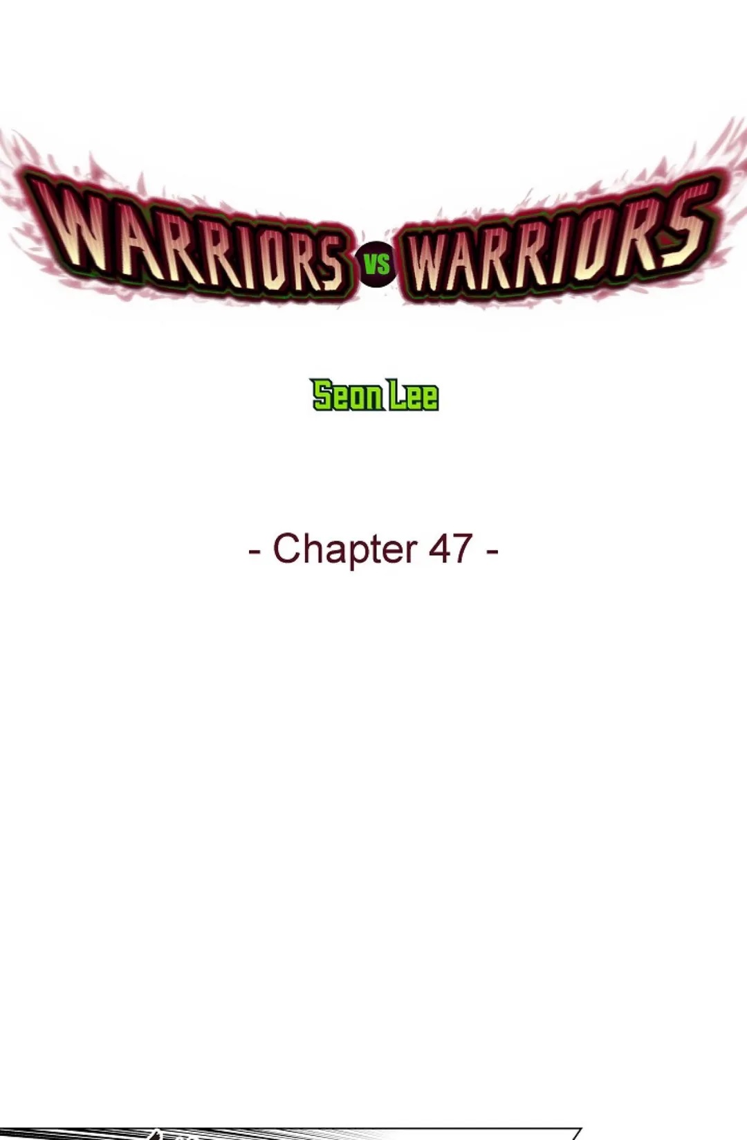 Warriors vs. Warriors Chapter 47 image 0