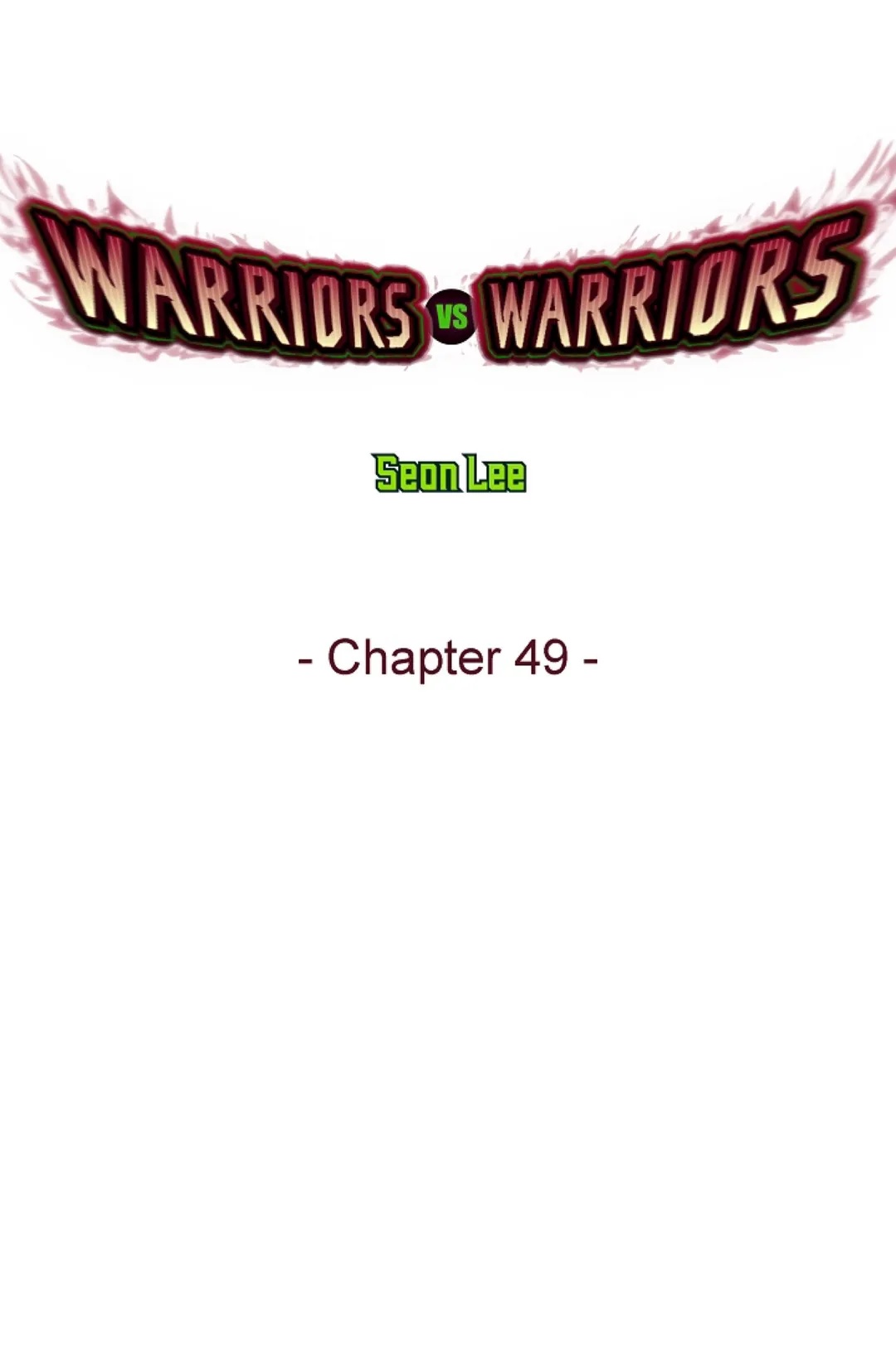 Warriors vs. Warriors Chapter 49 image 0
